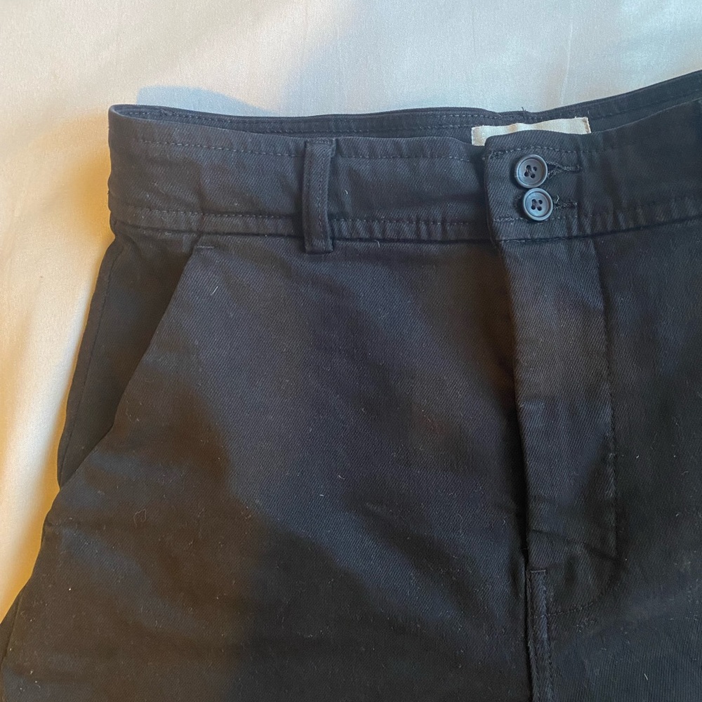Everlane- High Waist Canvas Short